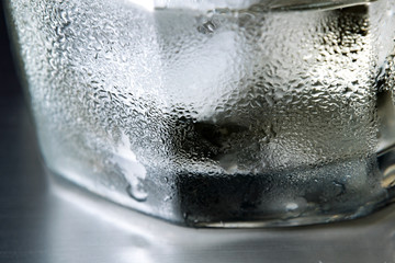 結露したグラス