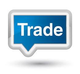 Trade prime blue banner button