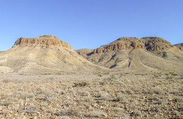 rock formation in Namibia