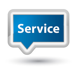 Service prime blue banner button