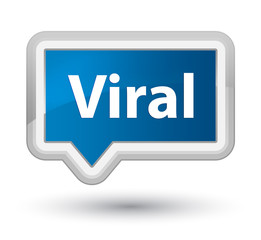 Viral prime blue banner button