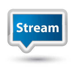 Stream prime blue banner button
