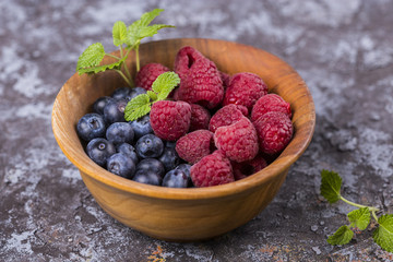 Fresh summer berries