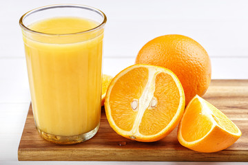 Fresh from oranges