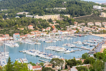 Fototapeta premium Saint-Mandrier-sur-Mer, Toulon, France 