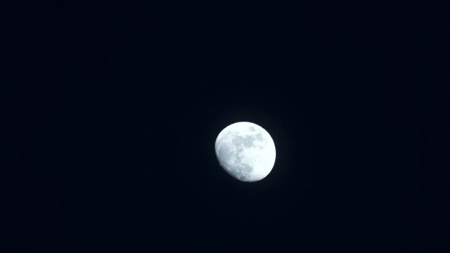 Moom full night sky