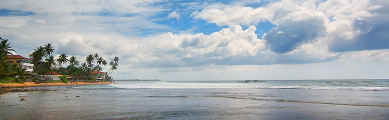 Fototapeta na wymiar Coast of Sri Lanka