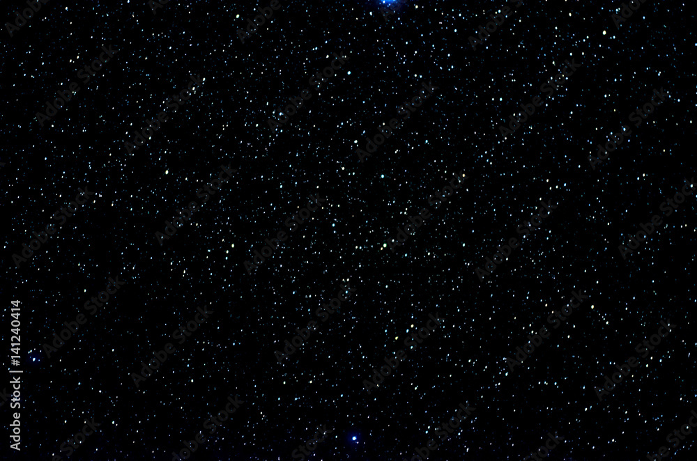 Wall mural stars and galaxy outer space sky night universe black background