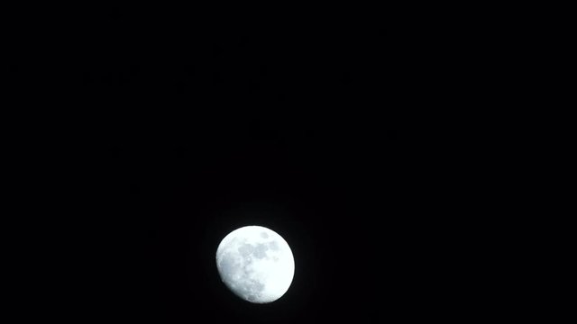 Moom full night sky