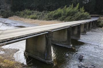 高知県中土佐町　長野沈下橋