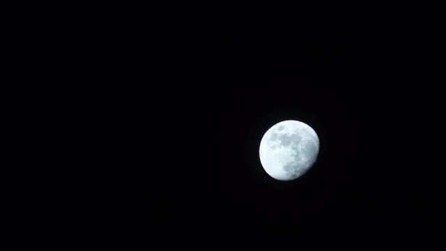 Moom full night sky