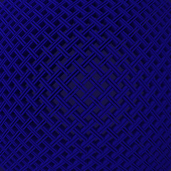 3d render, 3d render, abstract geometric background consisting of intersecting double lines. Spherical projection.