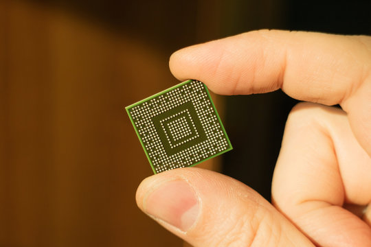 Bga Chipset Closeup