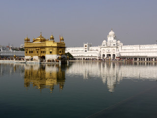Mid afternoon at the Golden Temple, Amritsart