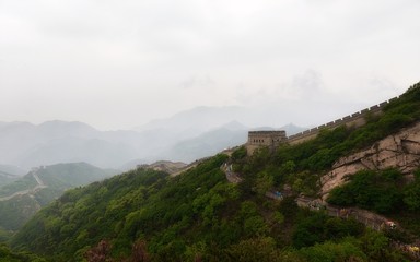 Fototapeta na wymiar The Great Wall of China at Badaling