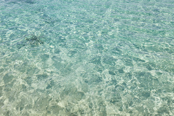 Sea surface,abstract blue water sea for background.