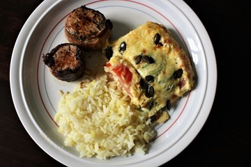 Zucchini tomatoes Casserole baked with cheese -  SERIES - Image 28 of 28