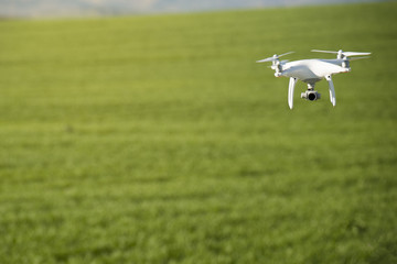 Fototapeta premium Drone with the camera