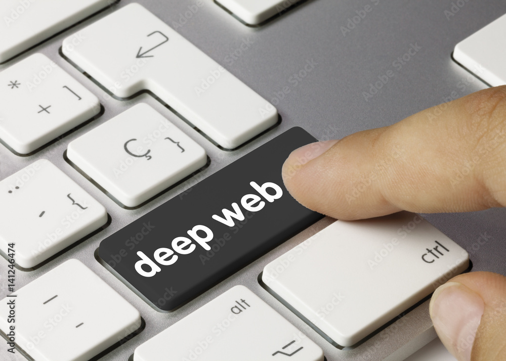 Wall mural deep web