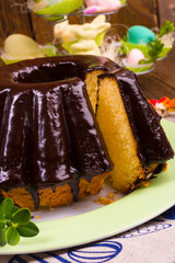 polish schokolade babka
