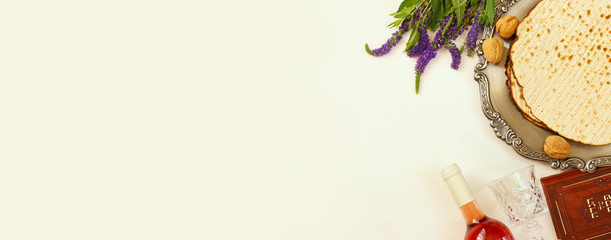 Pesah celebration concept (jewish Passover holiday) © tomertu
