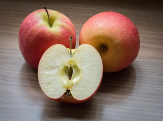 Apple close up macro