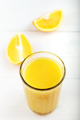 Fresh from oranges