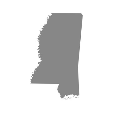recommend clip art: map of the U.S. state of Mississippi 