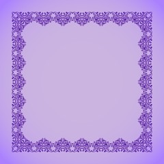 calligraphic swirl heraldic filigree framework