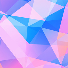 Fototapeta premium Abstract triangular mosaic background.