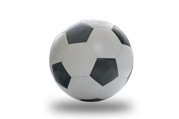 Naklejka premium Soccer ball isolated on white background. This has clipping path.