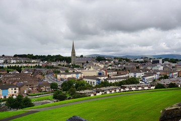 Derry in Nordirland, Häuser | Stadtbild