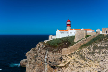 Fototapeta na wymiar Cape St. Vincent in southern Portugal