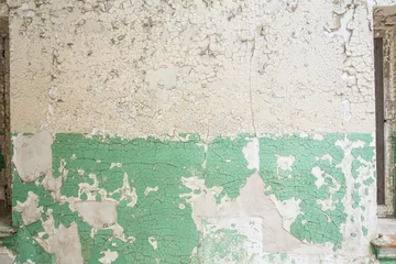 Printed kitchen splashbacks Old dirty textured wall Eastern State Penitentiary. Philadelphia, Pennsylvania