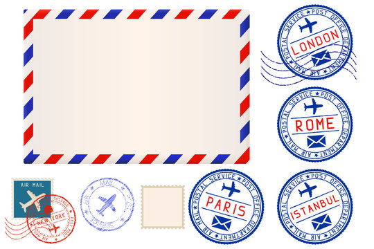 Collection of postal elements