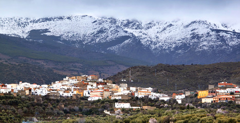 Village submontane, Sierra Nevada