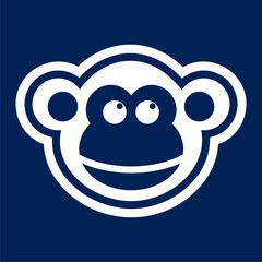 Monkey icon - Illustration