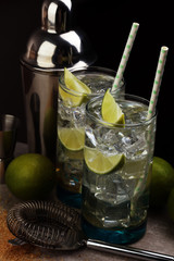 Lemon Fruit Lime Caipirinha of Brazil