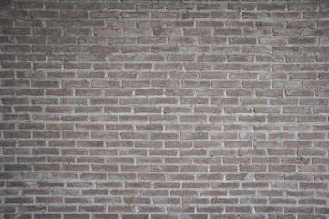 texture red bricks wall background of old vintage