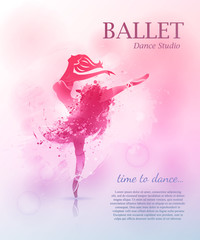 Ballet poster design © darijashka