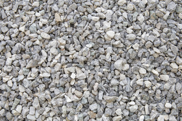 Fototapeta premium Crushed stone construction materials.