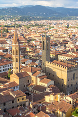 Fototapeta na wymiar City view of Florence, Tuscany, Italy