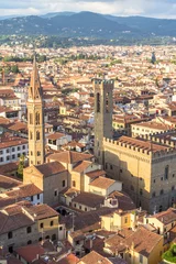 Deurstickers City view of Florence, Tuscany, Italy © robertdering