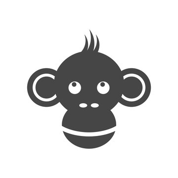 Monkey icon - Illustration