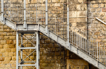 Old Metal Stairs