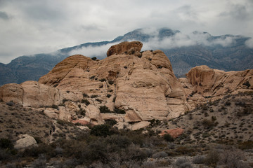 Rock in the Red Rock Canyon National Conservation Area, USA