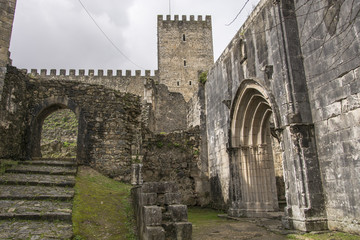 Fototapeta na wymiar Castle Leiria in Portugal