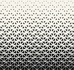 geometric halftone triangle minimal graphic vector pattern