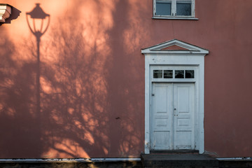 Door and shadow