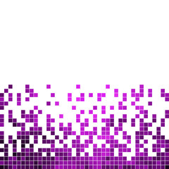 abstract vector square pixel mosaic background